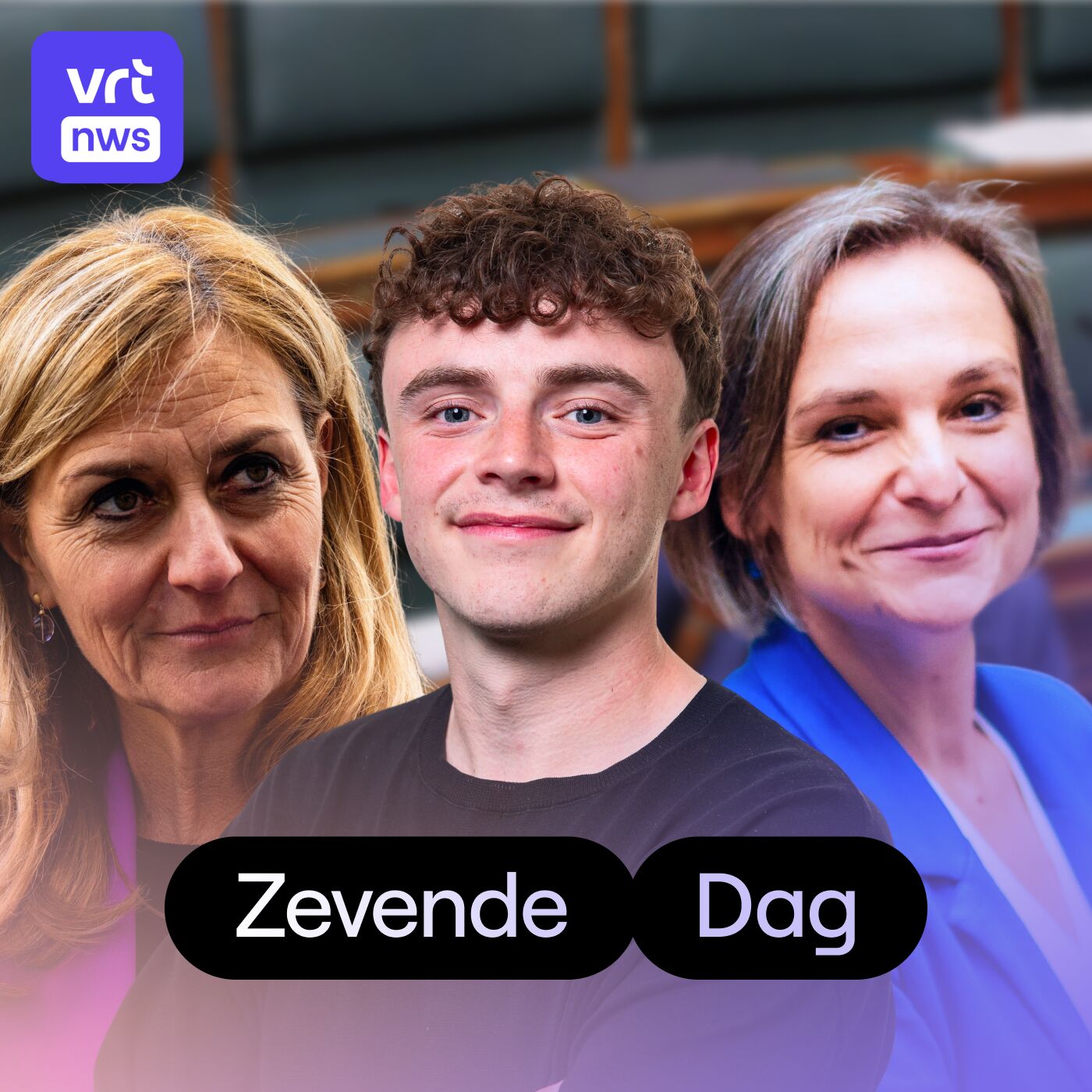 De zevende dag met parlementsleden. De zevende dag met parlementsleden.