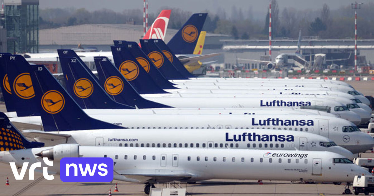 LufthansaStreik in Deutschland beeinträchtigt Flüge nach Brüssel VRT