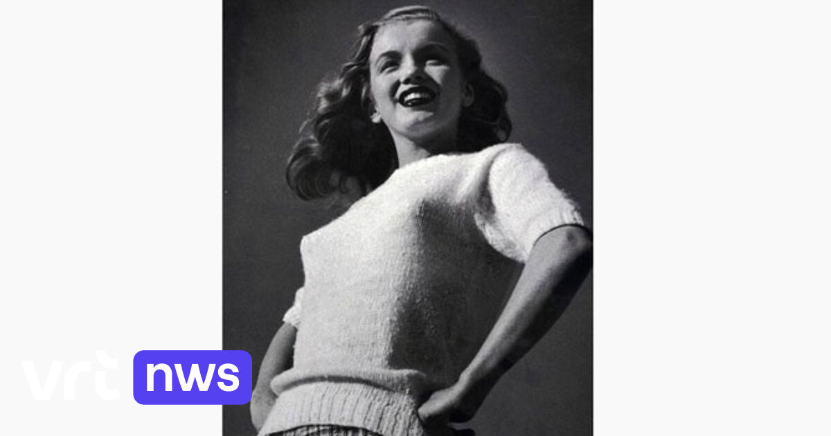 Negatief van eerste fotoshoot Marilyn Monroe geveild | VRT NWS: nieuws