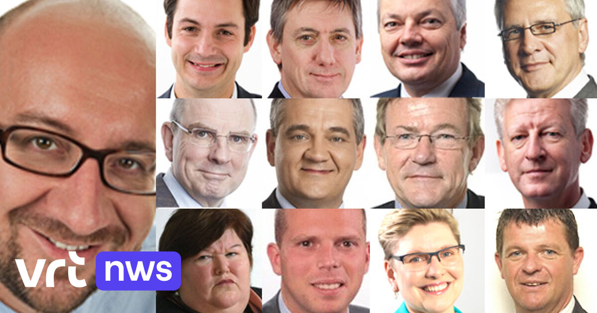 Dit zijn de namen van de ministers en staatssecretarissen van Michel I