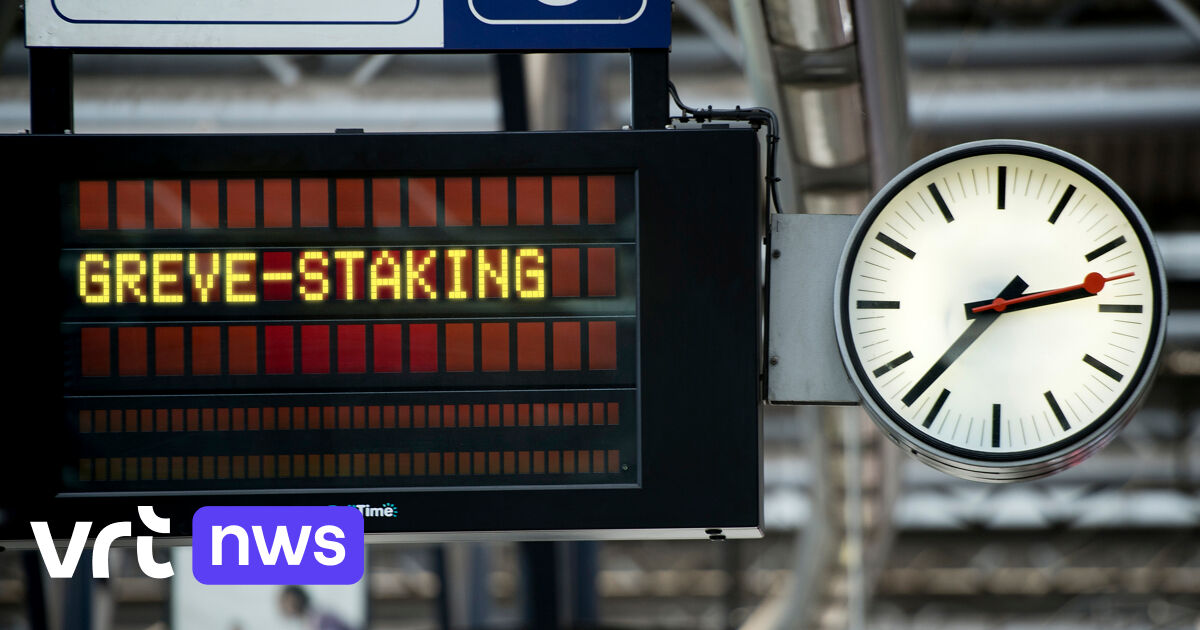 Rail strike begins, NMBS offers replacement train service: Which trains are (not) running?