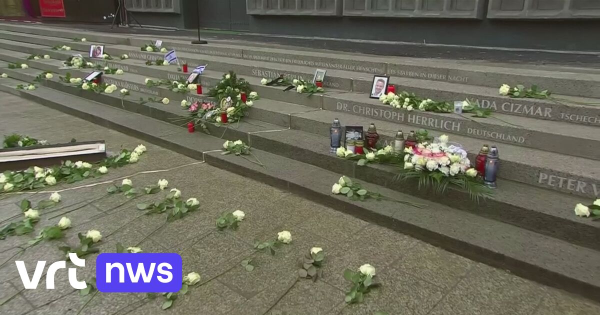 Duitsland herdenkt aanslag op kerstmarkt in Berlijn VRT NWS nieuws