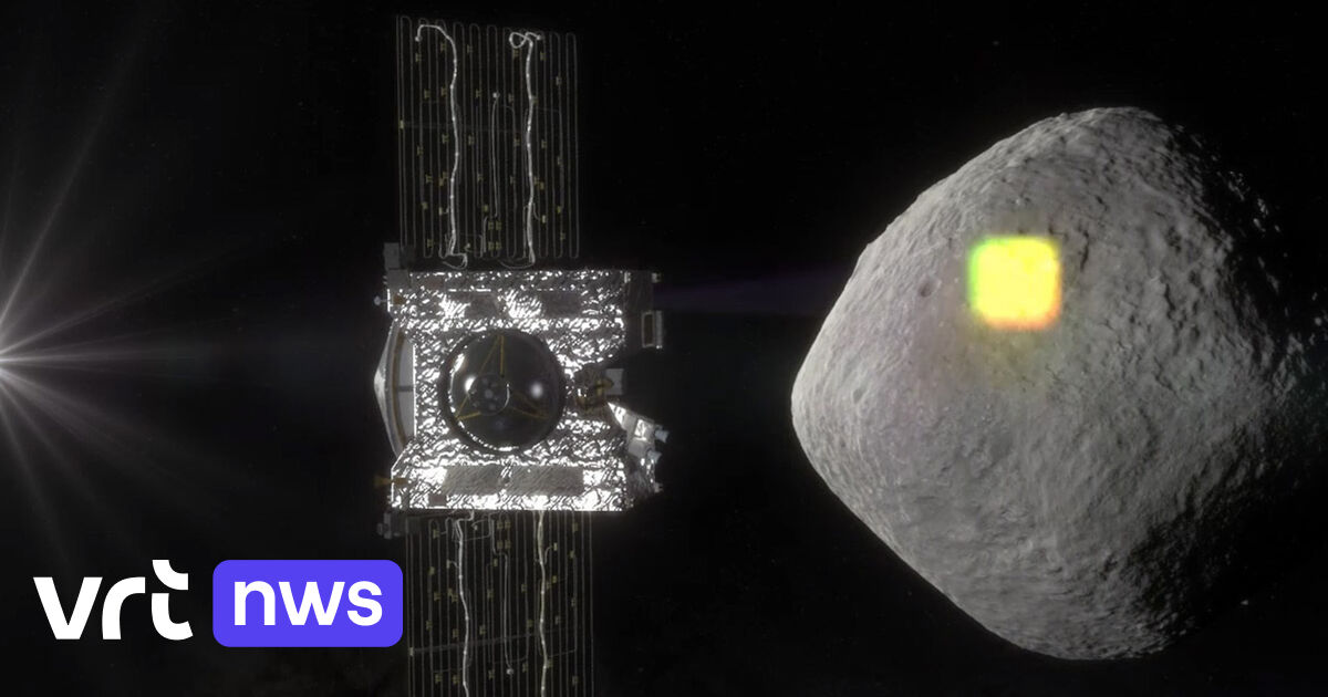 Unmanned space probe collects material from space rocks located 333 million kilometers from Earth