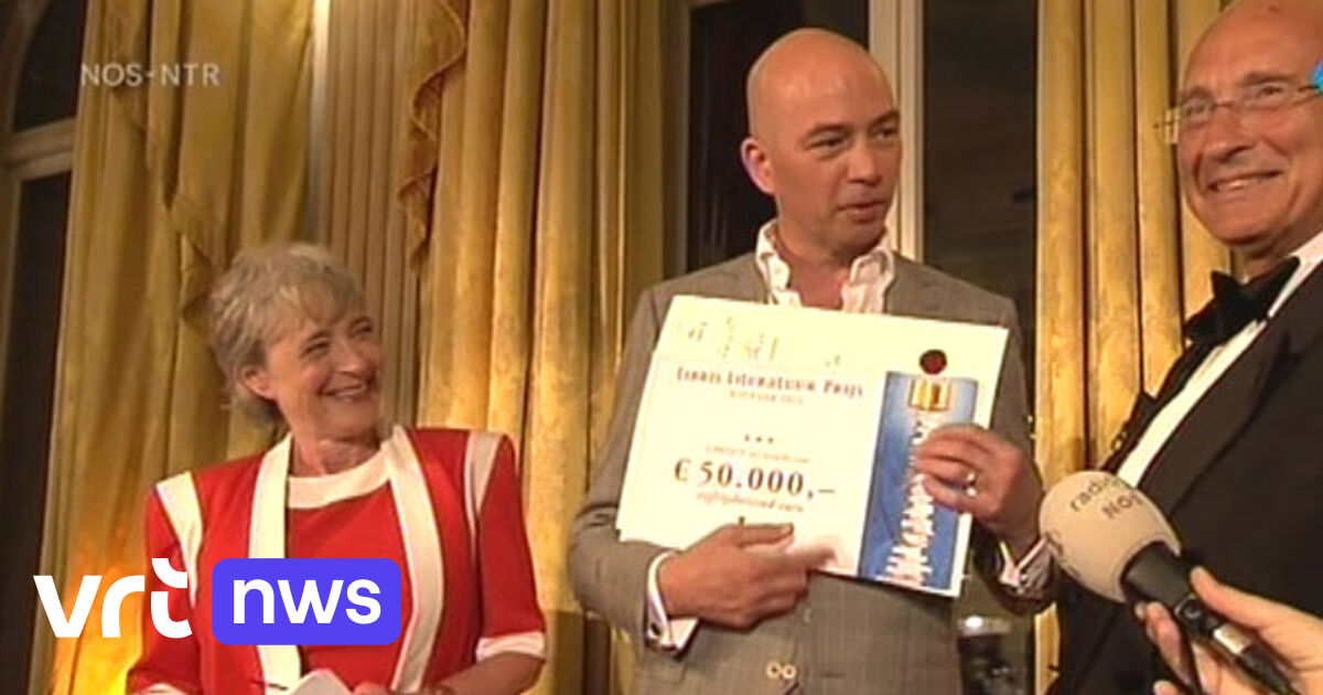 Tommy Wieringa wint Libris Literatuurprijs | VRT NWS: nieuws