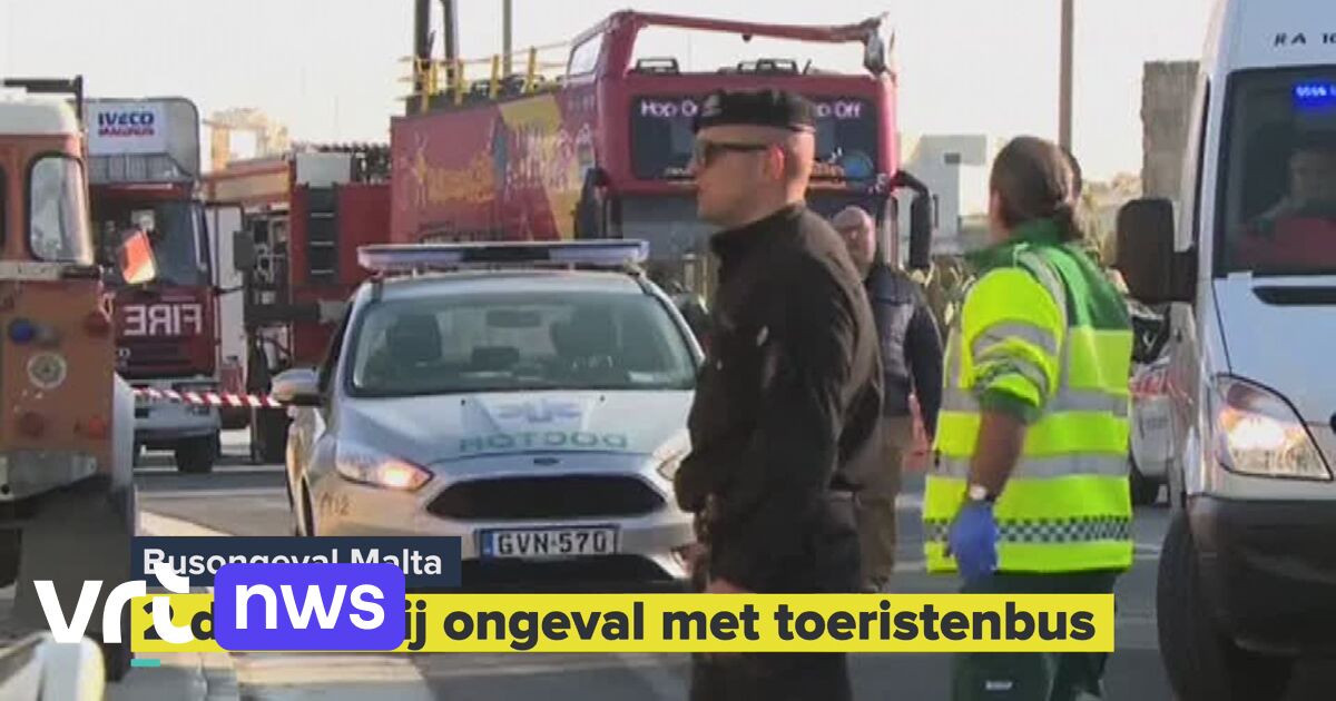 Belg komt om het leven bij ongeval met toeristenbus in Malta VRT NWS