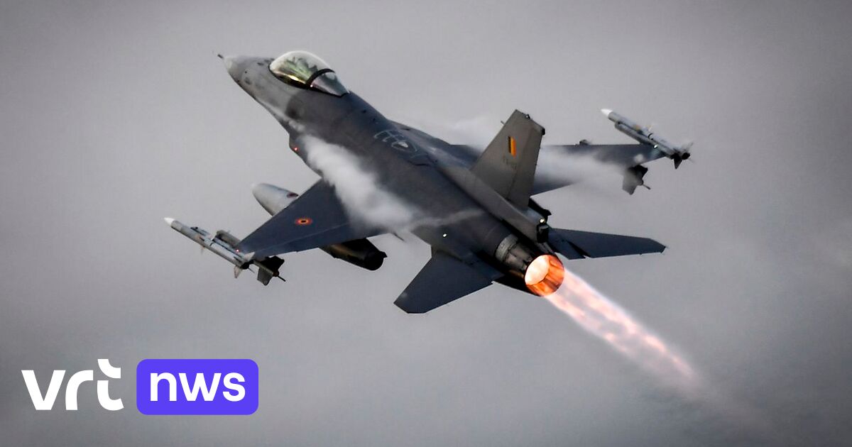 Belgian F-16s intercept Russian jets over the North Sea