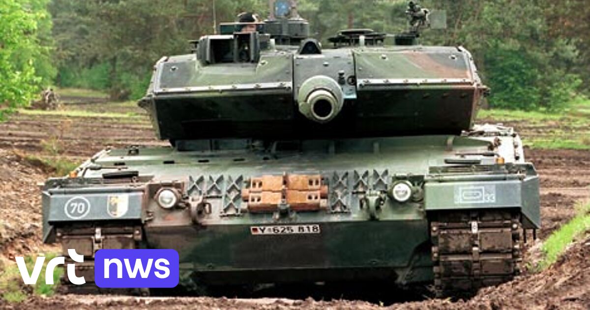 Belgiens Armee verkauft ihre Leopard-Panzer | VRT NWS: nachrichten