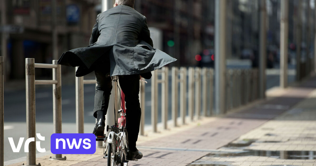Minister Weyts wil meer pendelaars op de fiets | VRT NWS: nieuws
