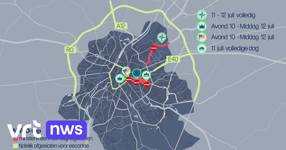 "Avoid Brussels if at all possible!" VRT NWS news