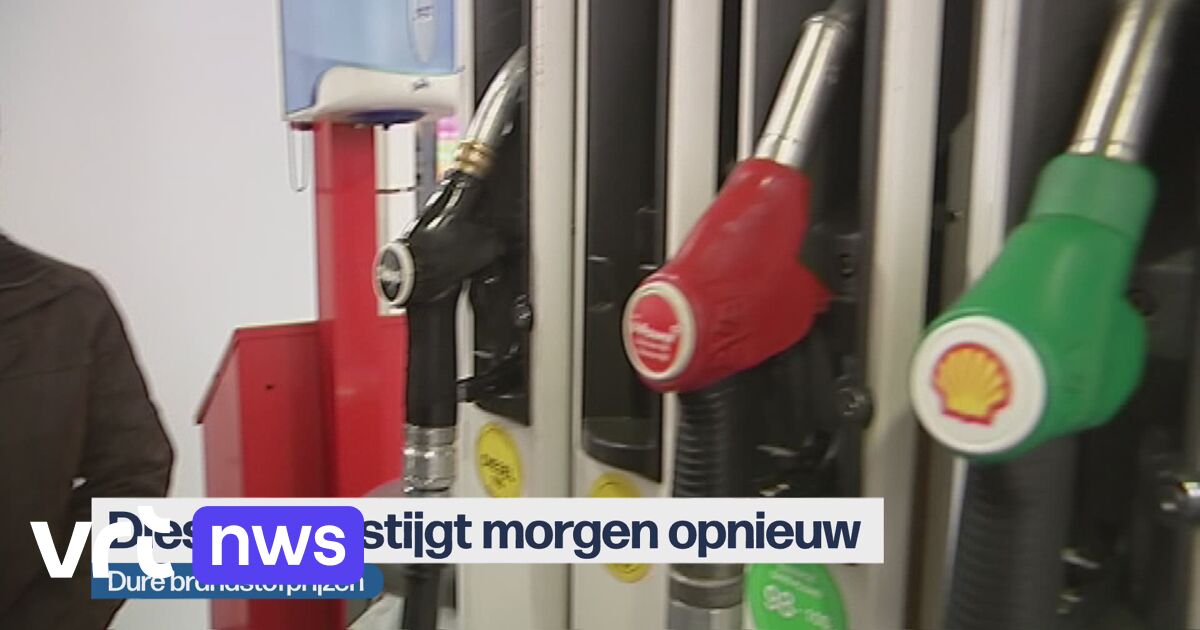 Dieselprijs Stijgt Opnieuw Naar Recordhoogte | VRT NWS: Nieuws