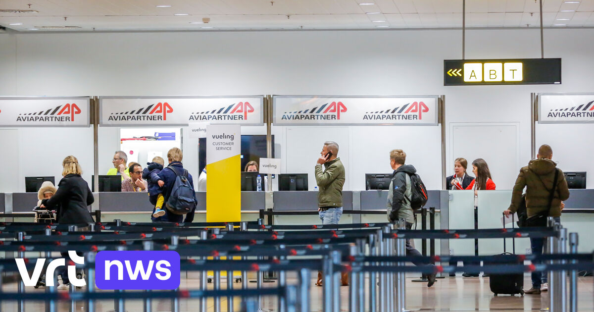 Major inconvenience for travelers at Brussels Airport after a spontaneous strike at baggage handler Aviapartner