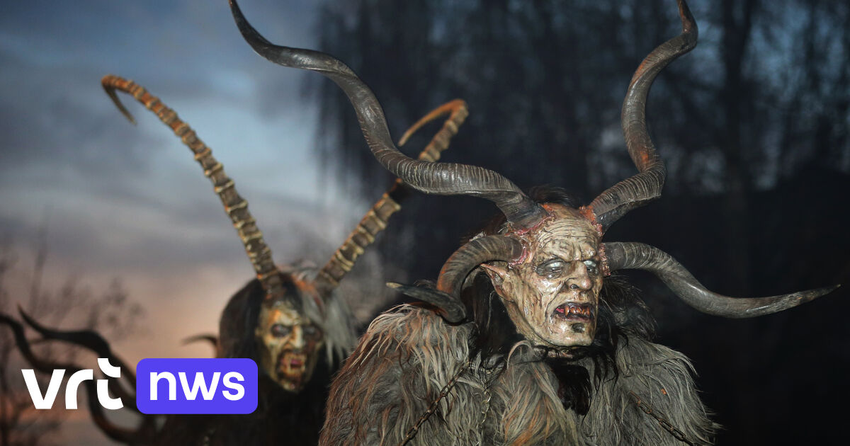 Sankt Nikolaus und Krampus besuchen am Samstag das deutsche Café SuPe in Mechelen