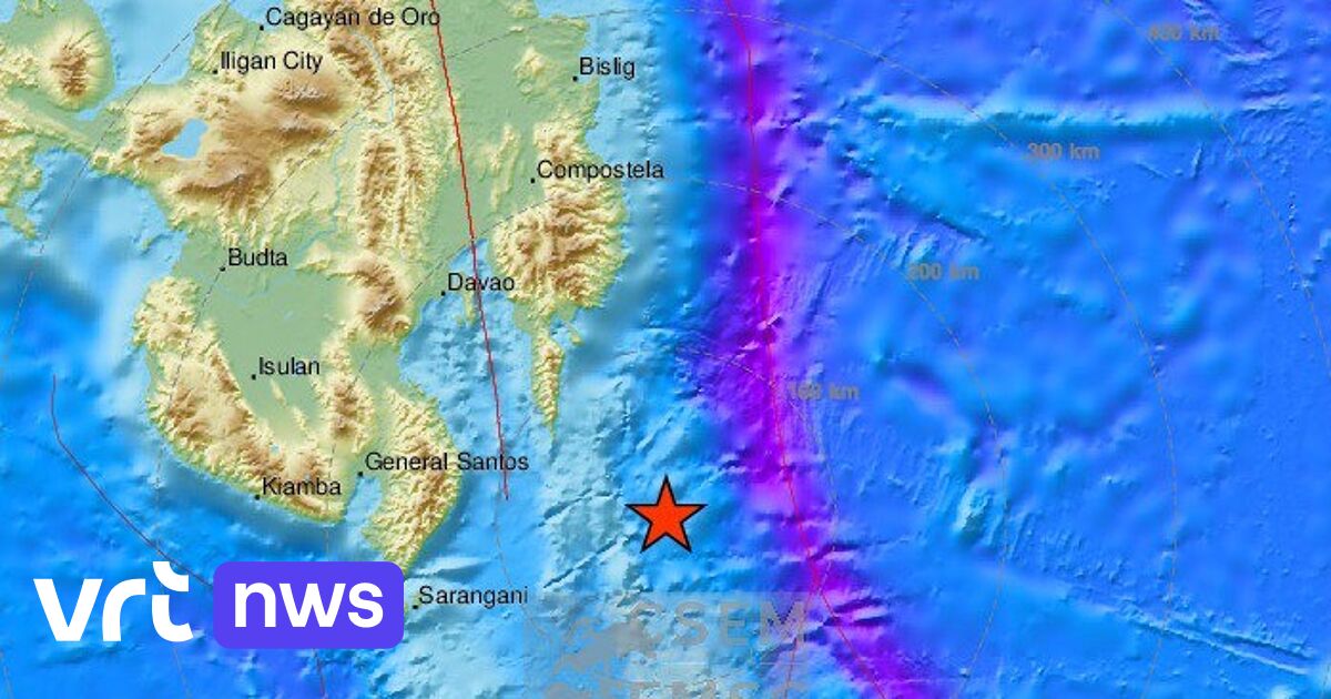 Tsunami-alarm Ingetrokken Na Zware Aardbeving Bij De Filipijnen | VRT ...