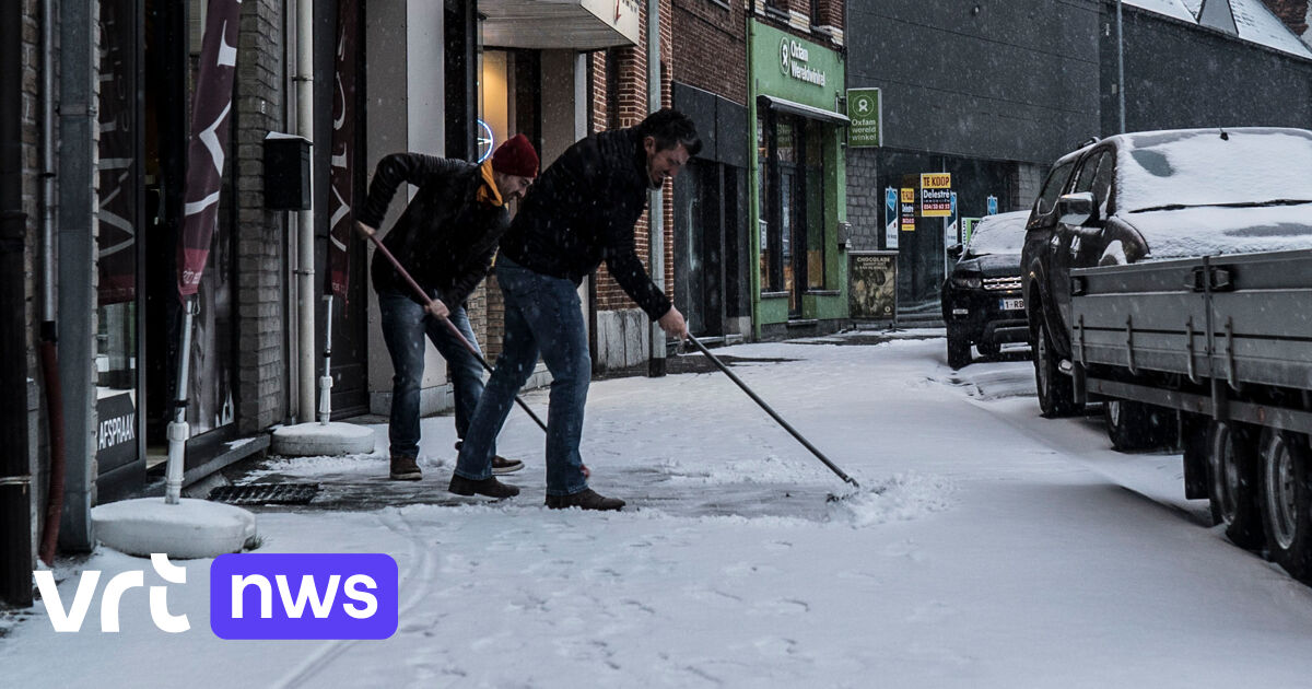 De Eerste Sneeuw Verwacht Voor Vlaanderen: Morgen Een Dun Laagje Van 1 ...