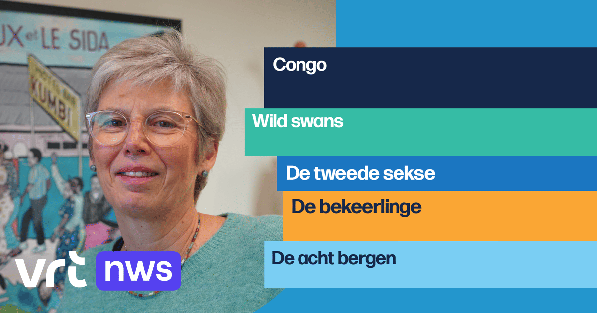 De vijf boeken die het leven van Marie Laga hebben veranderd | VRT NWS ...