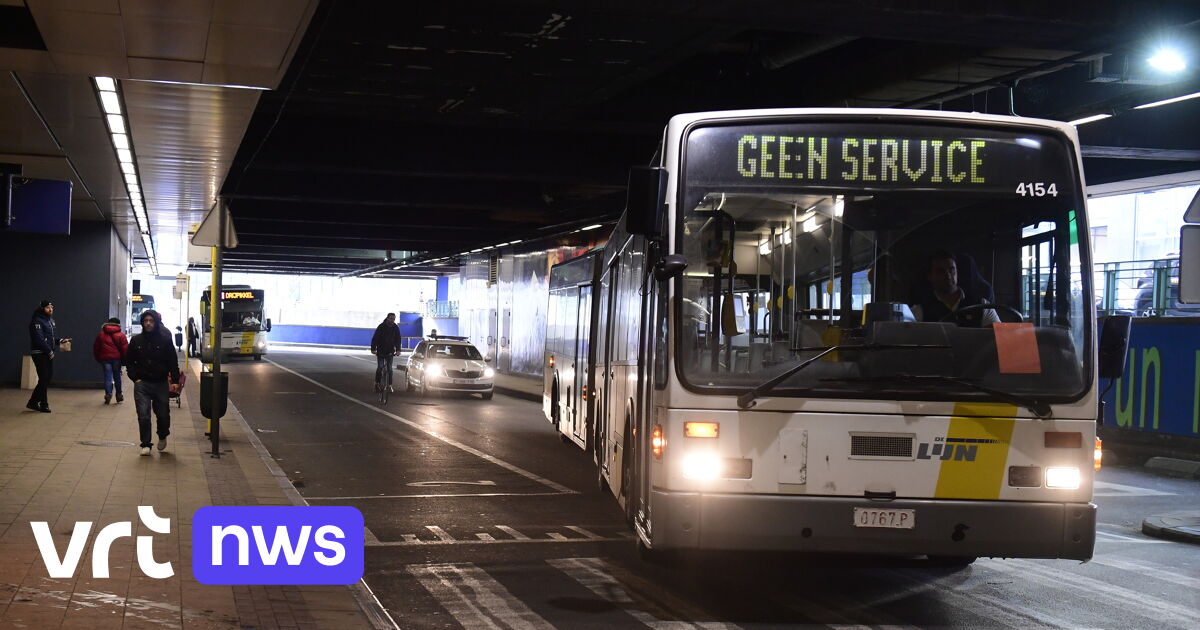 Renderen Desillusie Atletisch Chauffeurs van De Lijn stoppen vanaf morgen niet meer in station  Brussel-Noord: "Het is onmenselijk geworden" | VRT NWS: nieuws