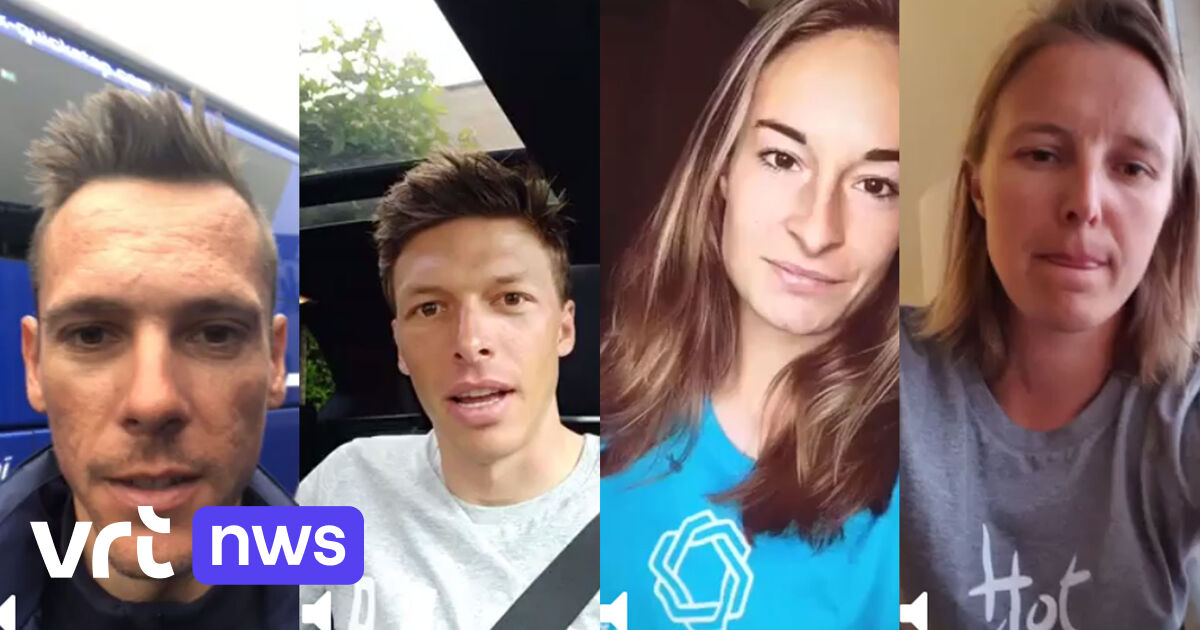 Wielrenner Oliver Naesen Iemand Een Gelukkige Verjaardag Laten