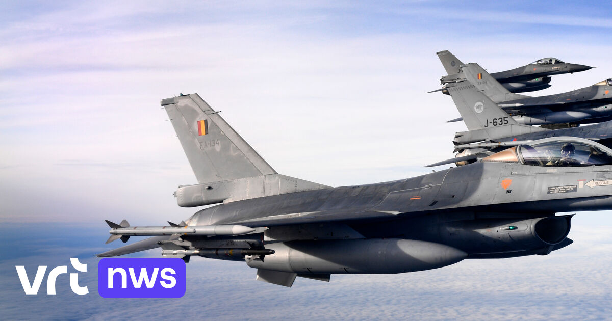 F-16's vliegen door geluidsmuur: luide knal schrikt Brussel en westen van V