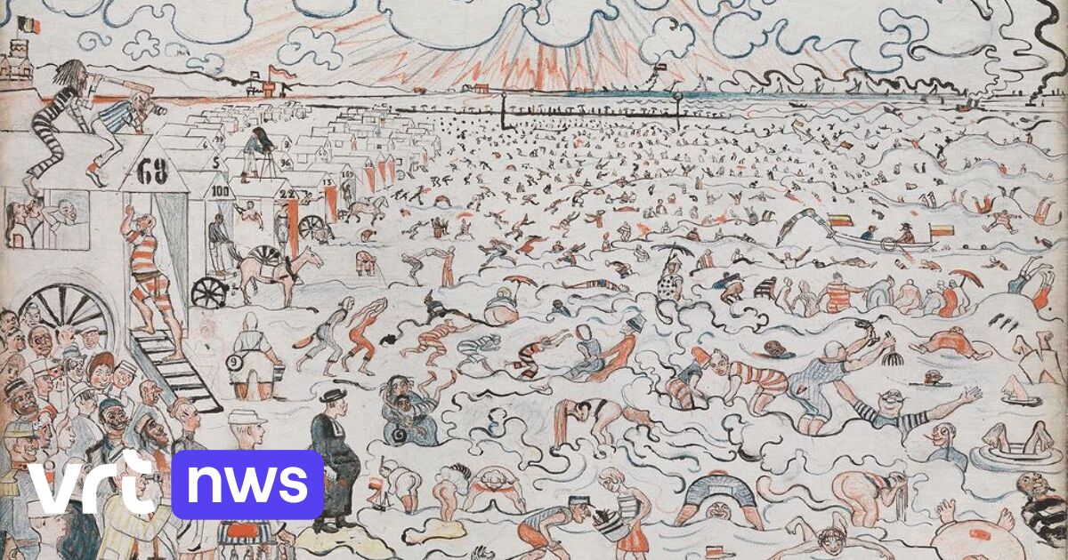 "De Baden van Oostende" van James Ensor (even) terug in