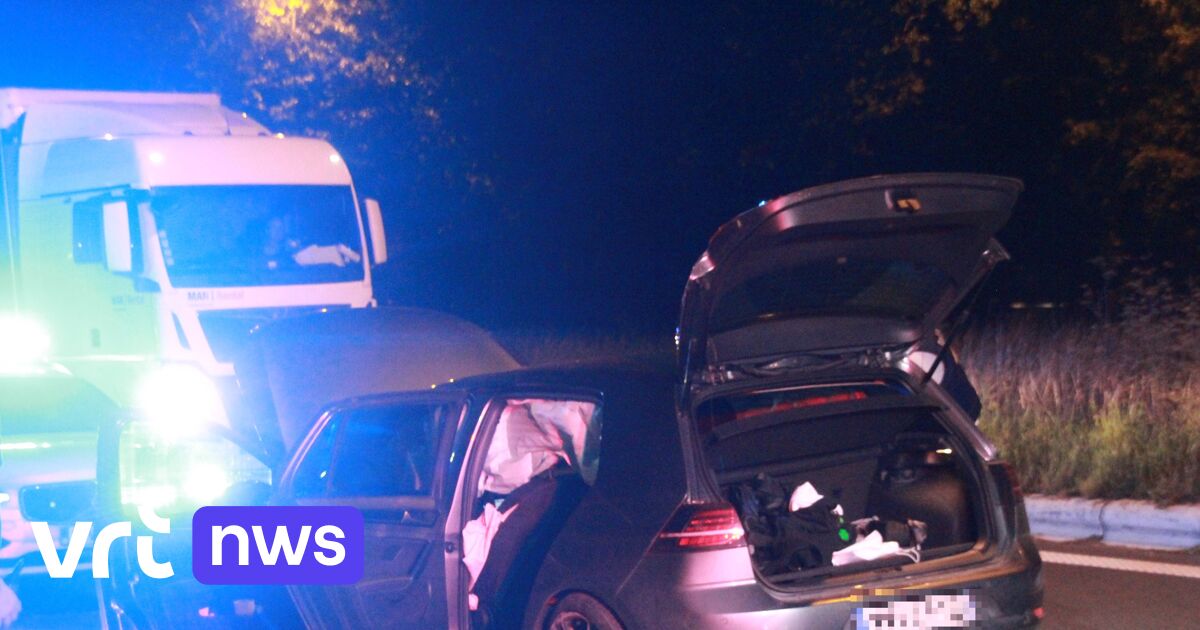 Spectaculaire achtervolging vanuit Antwerpen met crash in Kortrijk