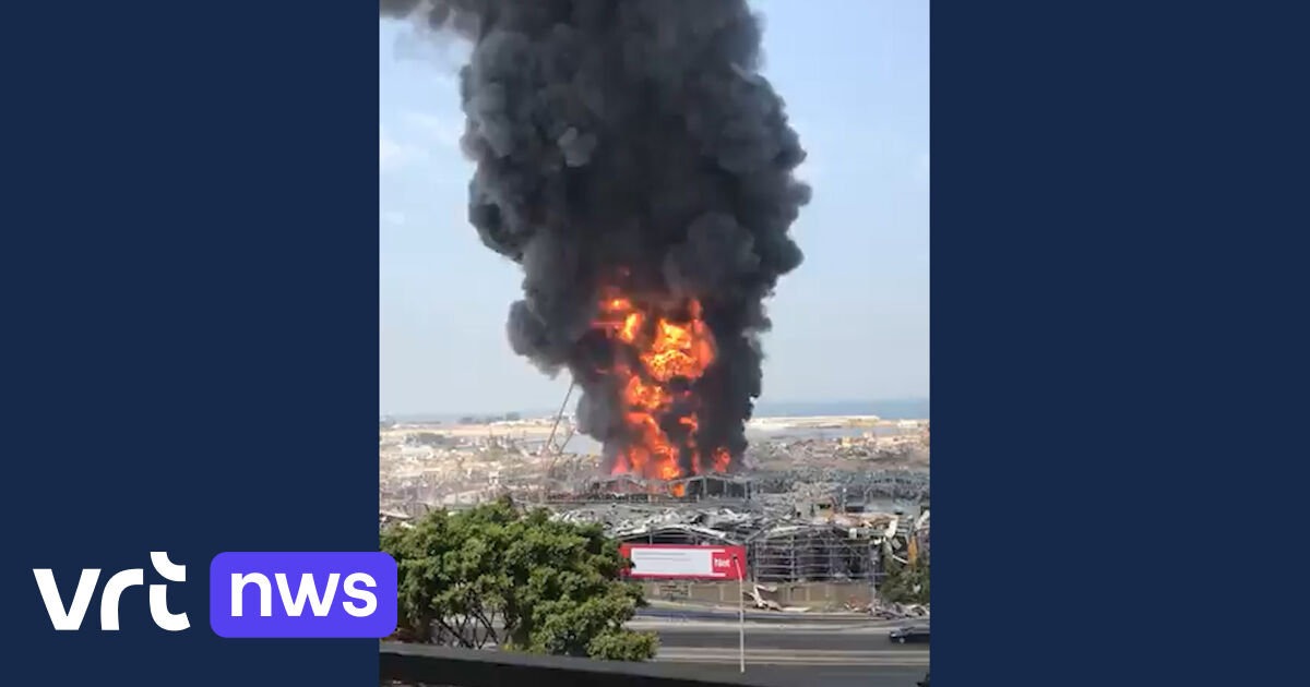 It burns again in the port of Beirut: huge plume of smoke, traumatized residents in panic