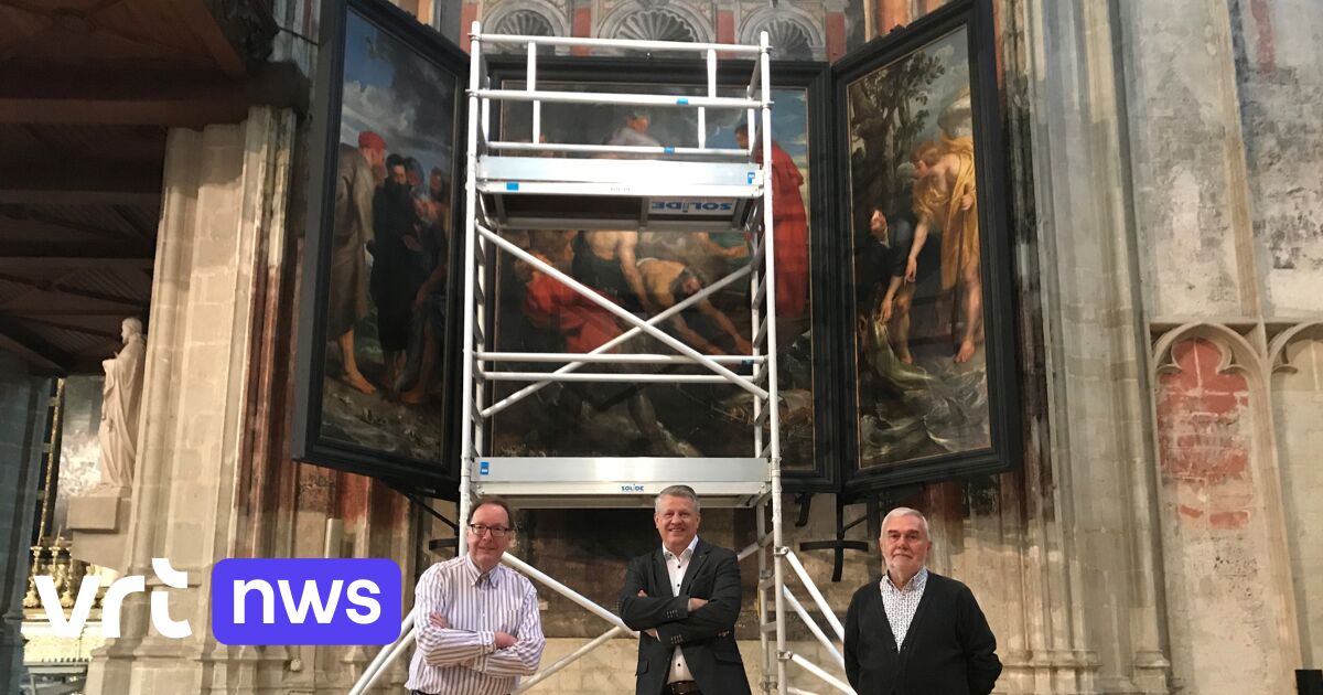 Restoration of Rubens triptych in Mechelen starts: “This masterpiece is treated with the greatest care”