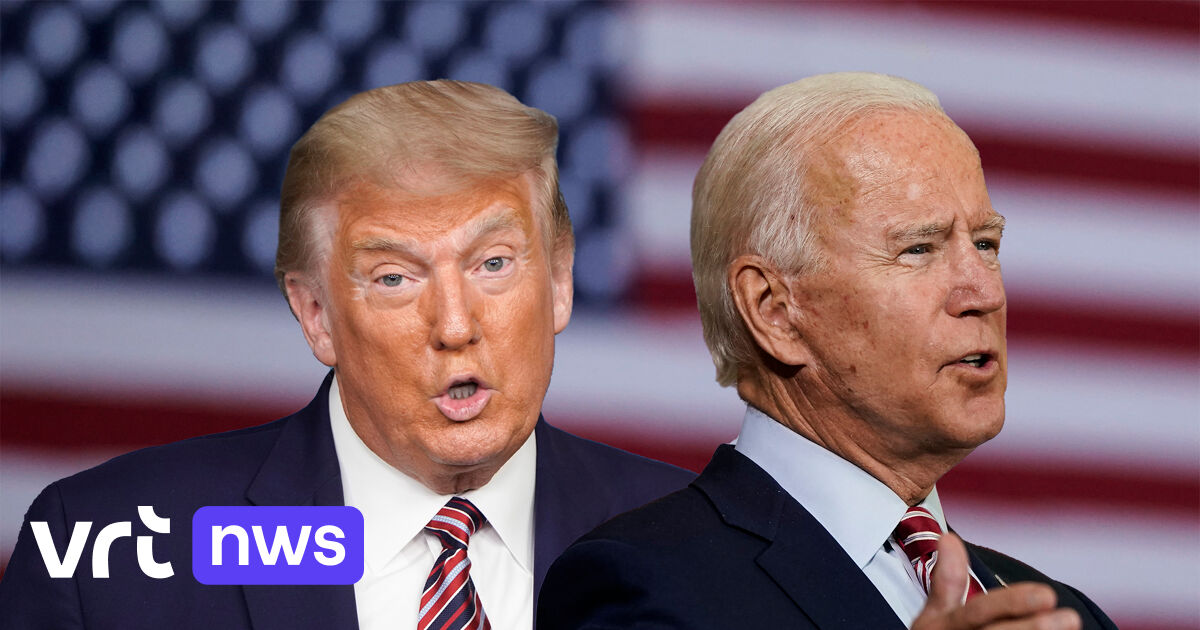 Will Trump floor opponent Biden, or will Biden win on points?  VRT NWS looks ahead to election debates