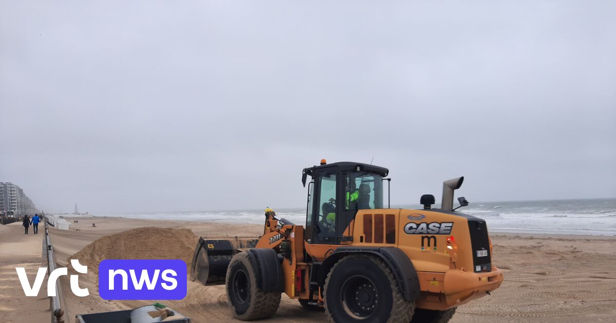 A lot of cleaning up on the coast after storm Odette: “First clear the roads, then it will take weeks afterwards”