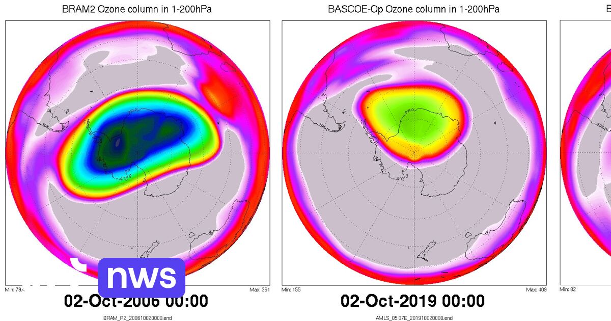 Stevenen We Af Op Een Record Voor Het Gat In De Ozonlaag Boven ...