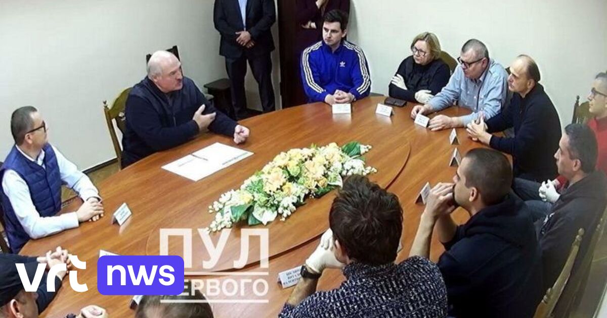 Belarusian President Lukashenko meets with opposition in prison