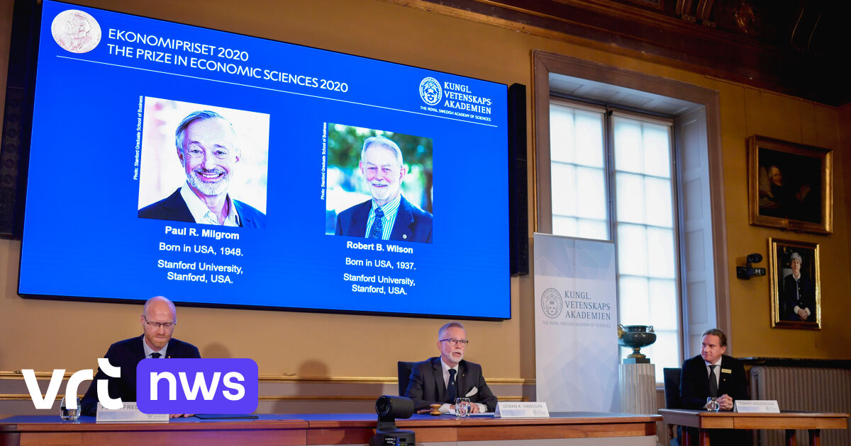 Nobel Prize in Economics goes to two professors who came up with new ways of auctions