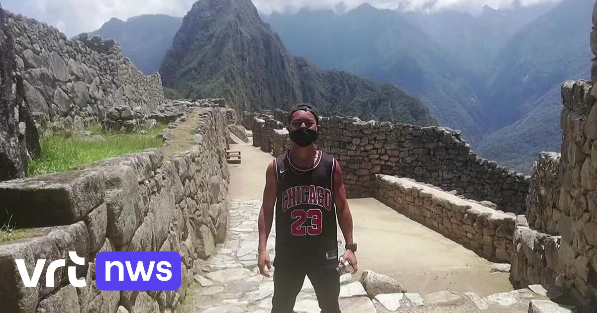 A tourist who has been trapped in Peru for seven months due to corona, is the first and only one to visit Machu Picchu