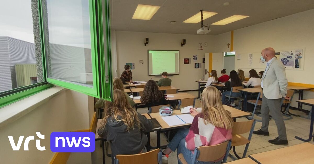 Leuven secondary schools are switching to part-time distance education in 2nd and 3rd degree