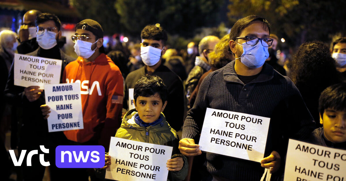 Memorial march for murdered French teacher: “Anger, dismay, but also pride for what the teacher has done”