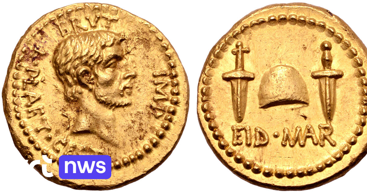 Extremely rare Brutus coin auctioned for almost 3 million euros