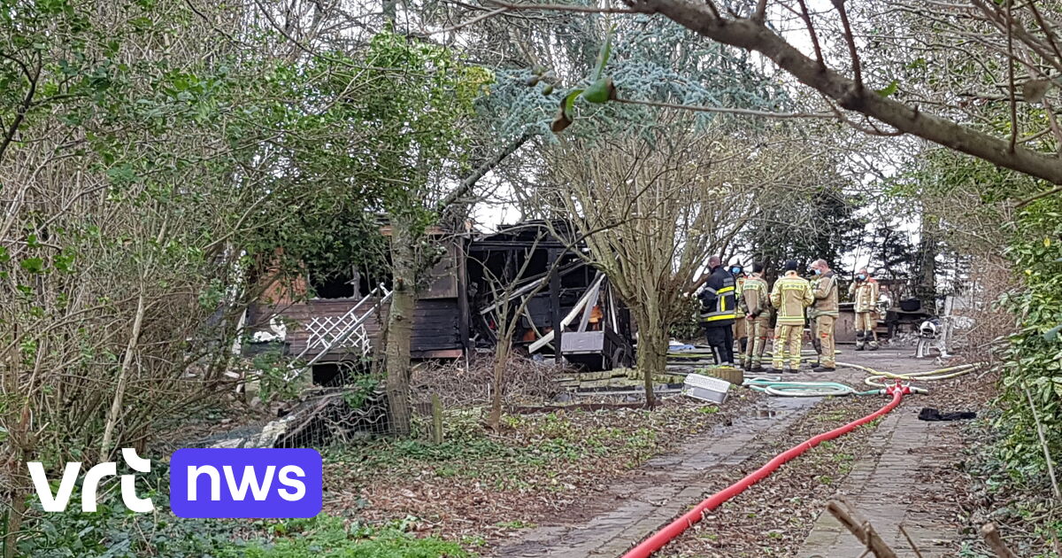 Dead in fire in a squatted chalet in Middelkerke, two others arrested