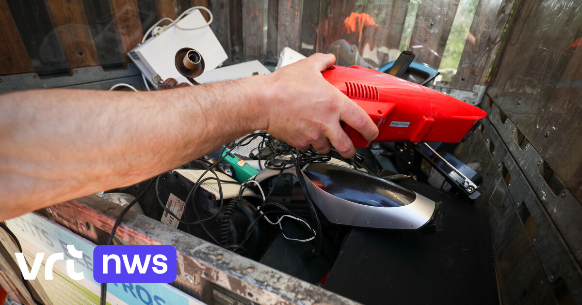Selon la cour des comptes, la Flandre ne recycle pas assez ses déchets électroniques