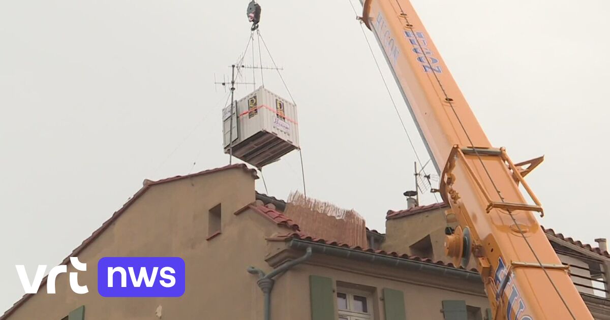 Frenchman of 300 kilos freed from his house: part of the facade was broken open