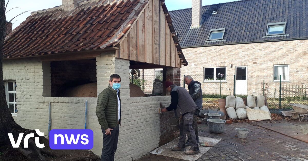 Centuries-old oven in Bavegem ready for use again