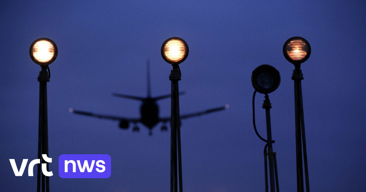 Piloten vor der Landung am Flughafen Brüssel mit Laserpointer geblendet