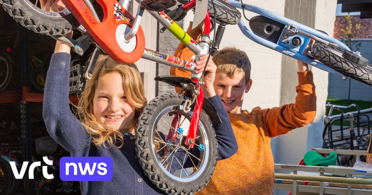 knijpen Over instelling Bestrating Fietsbibliotheek "Op Wielekes" in Gent zamelt fietsen in voor kwetsbare  kinderen | VRT NWS: nieuws