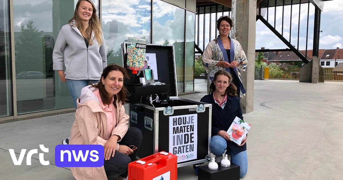 Veilig uitgaan in Roeselare met preventiebox "Hou je maten in de gaten