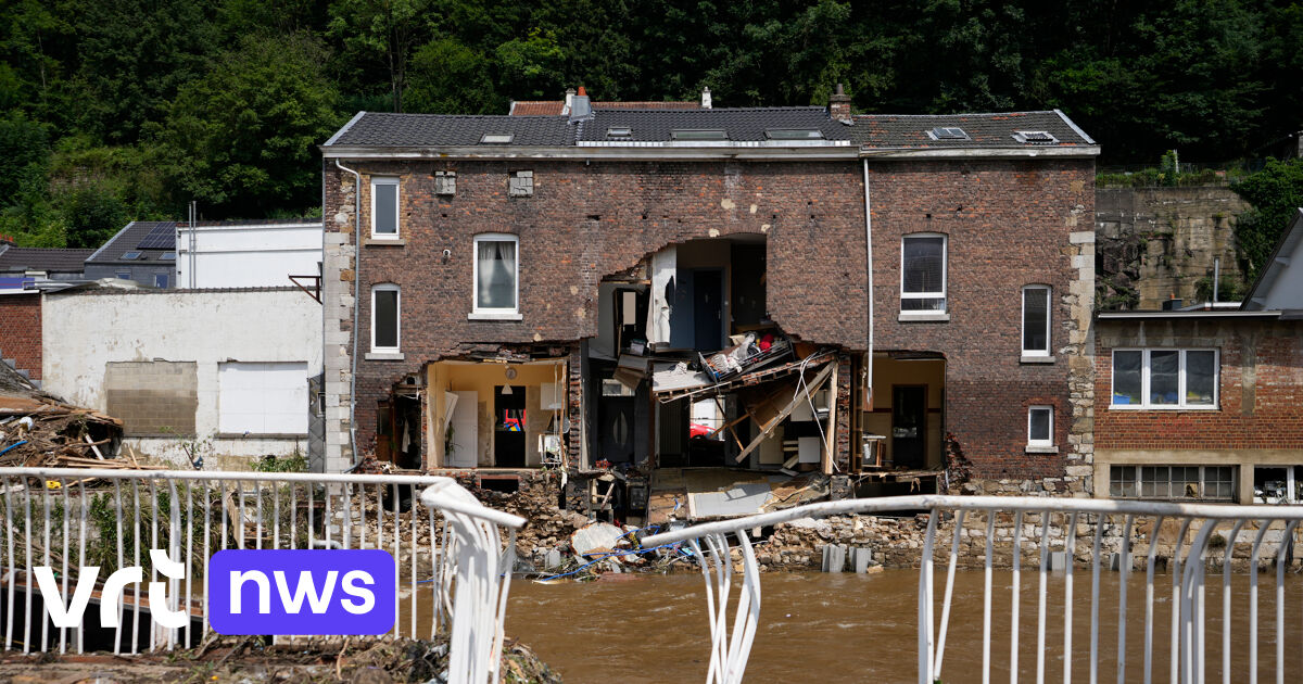 Na overstromingen in Wallonië: tot 24.000 gebouwen getroffen – ongeveer 3.200 huizen verwoest