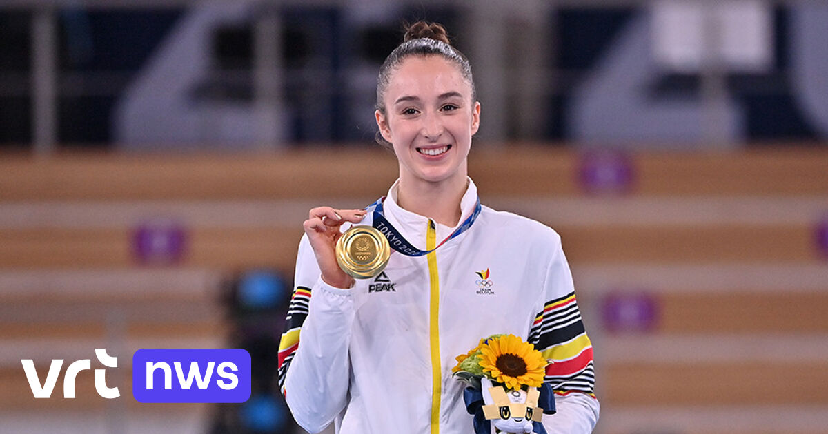 GOUD: Nina Derwael wint de eerste gouden medaille van België op deze Olympische Spelen