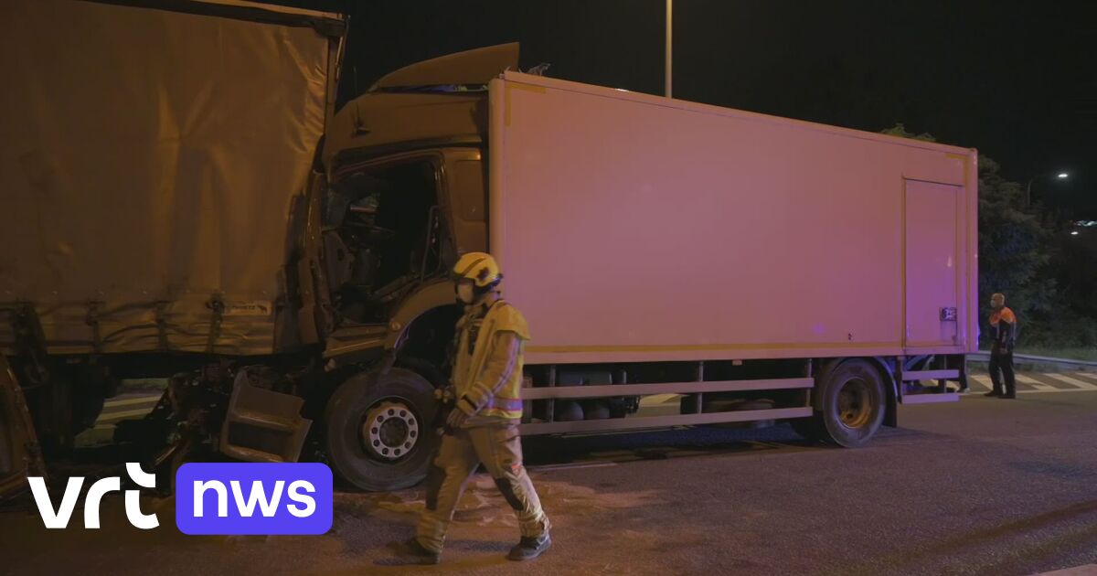 Heavy road accident in Antwerp "I heard banging and stopped to check