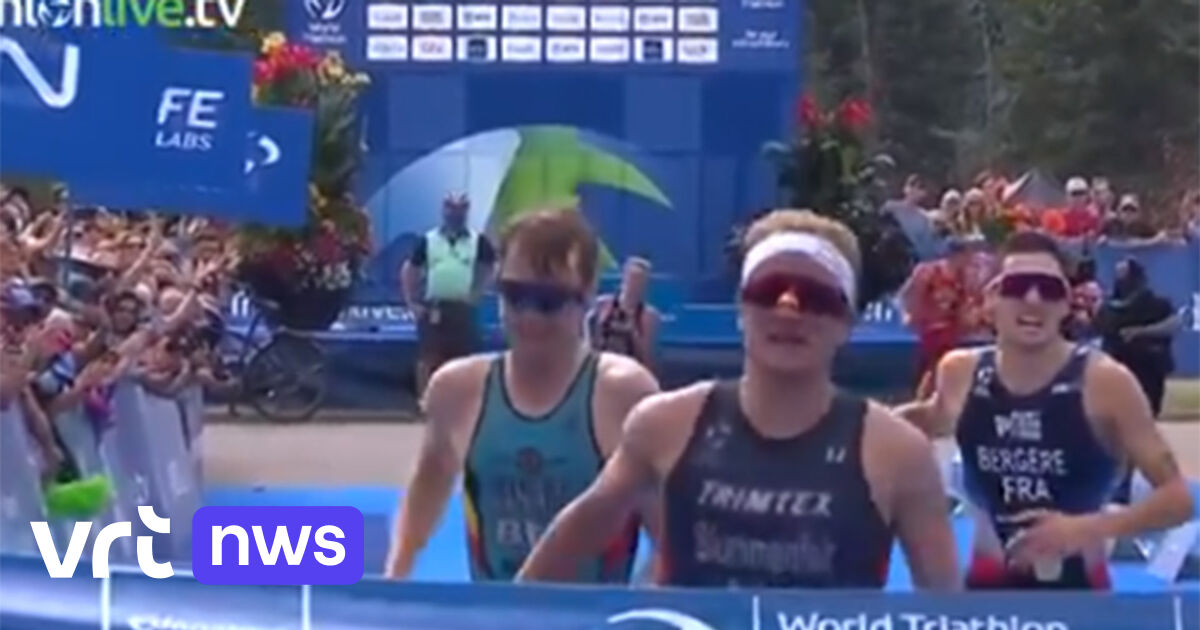 Belgian Marten Van Riel second in World Triathlon Championship Series