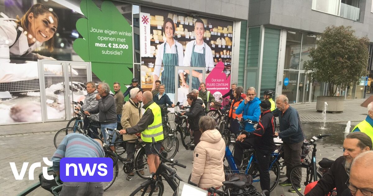 Critical Mass Bike Ride In Puurs En Bornem Om Aandacht Te Vragen Voor ...