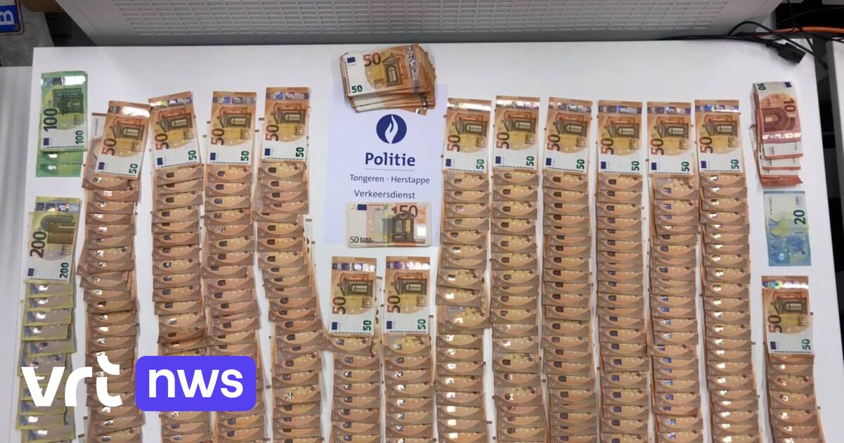 Politie vindt 28.000 euro in takelwagen met foute nummerplaten, bestuurder had ook geen geldig rijbewijs .