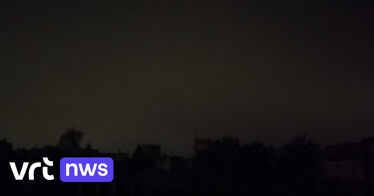 Several Brussels municipalities in the dark for hours due to power failure