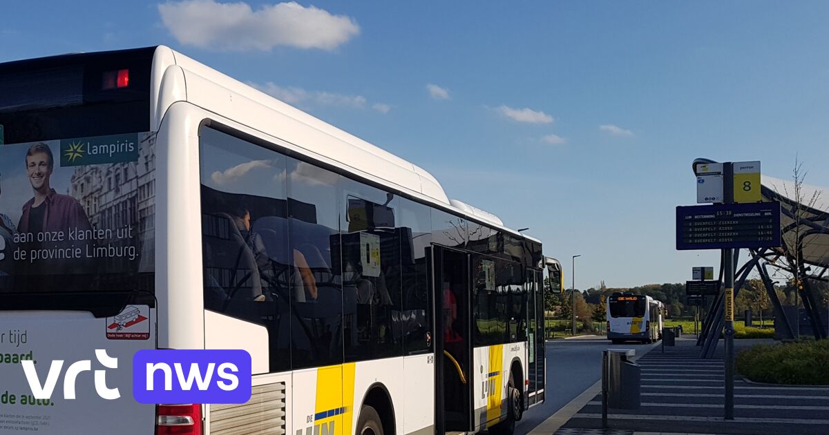 zegevierend Verrast Blanco Feestbussen van de Lijn brengen Limburgers op oudjaar naar het feest en  weer naar huis | VRT NWS: nieuws